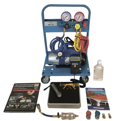 Установка для заправки автомобильных кондиционеров System Mobil Cleaning SMC 402-1 Установка для заправки автомобильных кондиционеров System Mobil Cleaning SMC 402-1