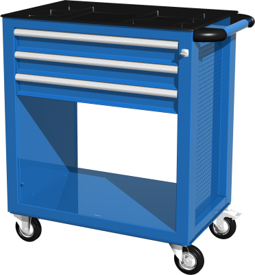 Тележка инструментальная 02.103R Тележка инструментальная 02.103R