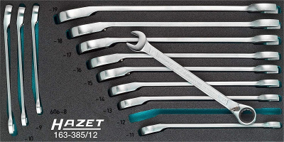 Набор ключей комбинированных Hazet 163-385/12
