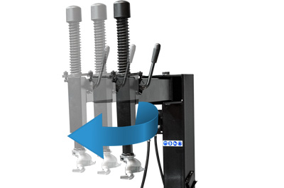 Поворотный рычаг для шиномонтажного станка