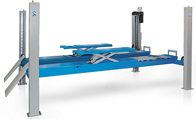 Подъемник четырехстоечный, г/п 5т, Ravaglioli RAV4502LSI